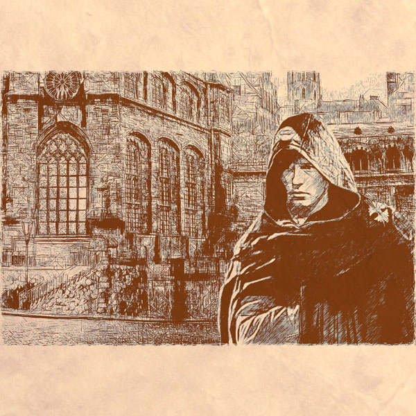 Волчок идет по улицам Хстова