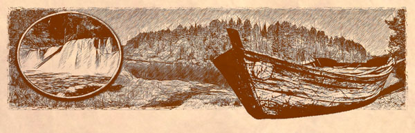 Озеро в верховьях Сажицы, Беспросветный лес